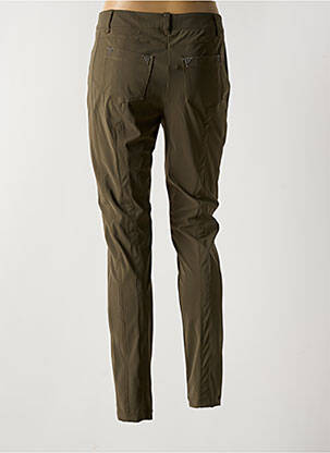 Pantalon slim elasticitate mărime normală verde MC PLANET femeie