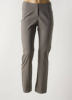 Pantalon slim maro VETONO femeie