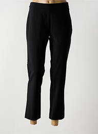 Pantalon 7/8 talie cu cleme mărime normală negru SARAH PACINI femme
