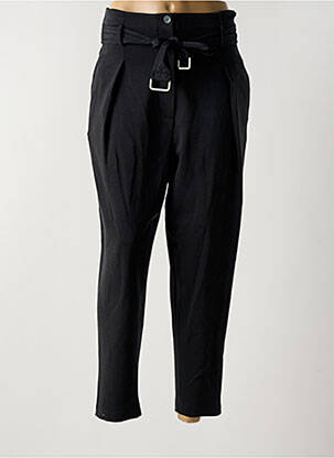 Pantalon 7/8 elasticitate mărime normală negru LUUKAA femeie