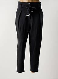 Pantalon 7/8 elasticitate mărime normală negru LUUKAA femeie