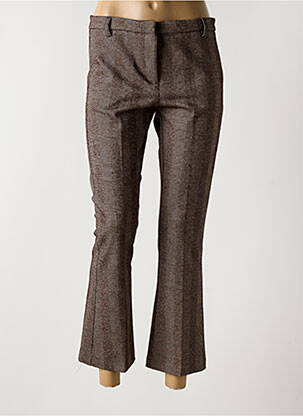 Pantalon 7/8 maro LAUREN VIDAL femeie