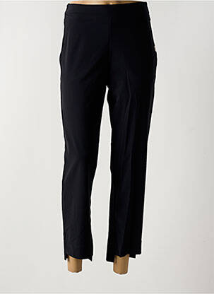 Pantalon 7/8 elasticitate mărime normală negru MALOKA femeie