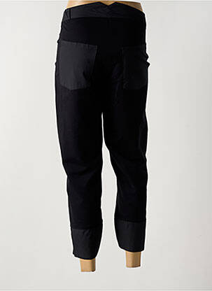 Pantalon 7/8 talie înaltă talie înaltă negru LUUKAA femeie