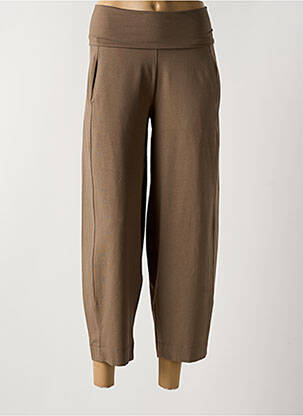 Pantalon 7/8 maro VETONO femeie