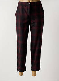 Pantalon 7/8 elasticitate mărime normală roșu SARAH PACINI femme