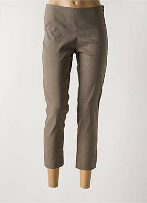 Pantalon 7/8 maro SARAH PACINI femeie