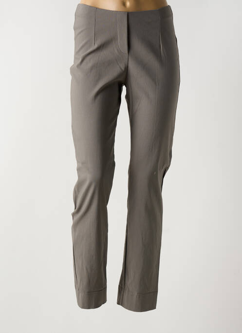 Pantalon slim maro VETONO femeie