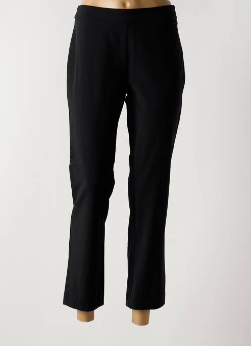 Pantalon 7/8 croială tip țigaretă mărime normală negru SARAH PACINI femme