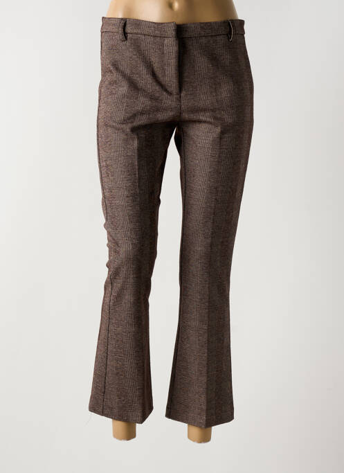 Pantalon 7/8 maro LAUREN VIDAL femeie