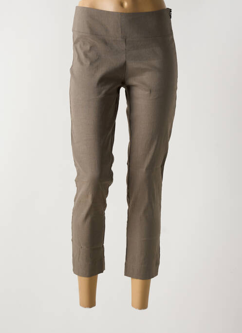 Pantalon 7/8 maro SARAH PACINI femeie