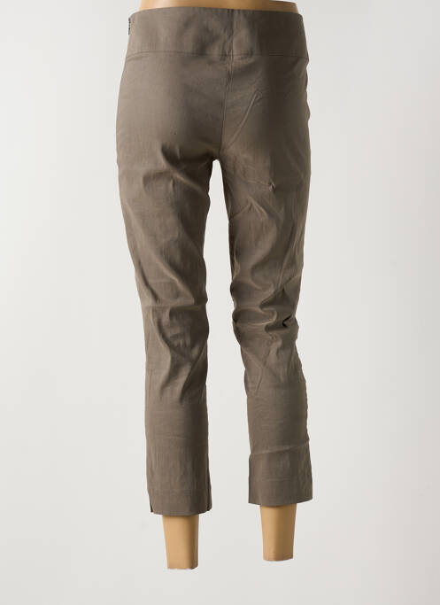 Pantalon 7/8 maro SARAH PACINI femeie