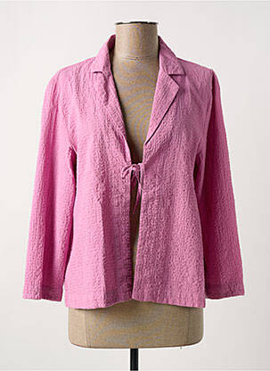 Jachete casual guler tip costum violet MES SOEURS ET MOI femeie