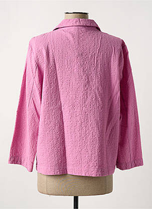 Jachete casual guler tip costum violet MES SOEURS ET MOI femeie
