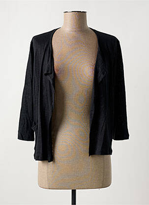 Vestă cu mâneci lungi negru MALOKA femeie