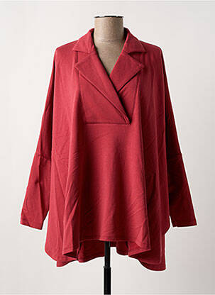 Tunică mâneci lungi roșu MES SOEURS ET MOI femeie