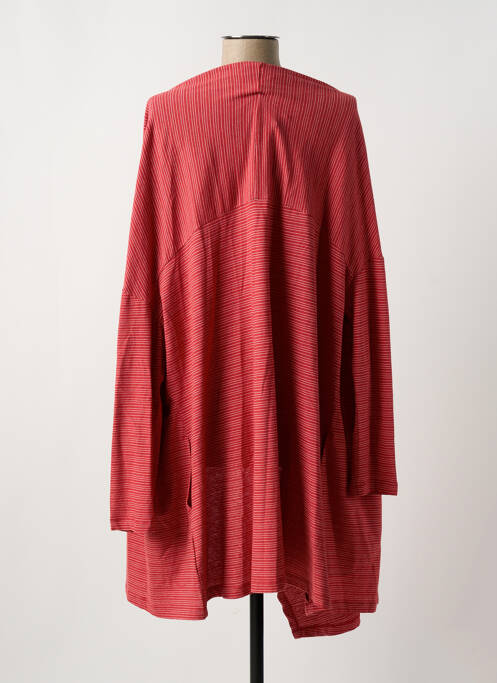 Vestă cu mâneci lungi roșu MES SOEURS ET MOI femeie