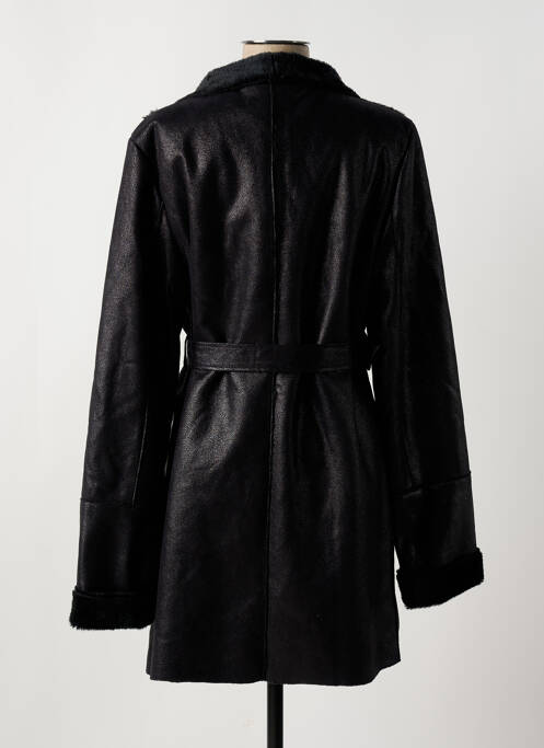 Palton lung negru LA FEE MARABOUTEE femeie