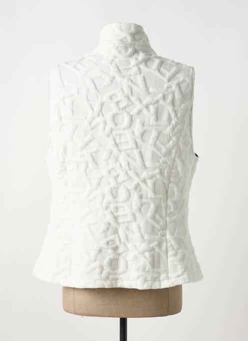 Vestă fără mâneci alb MALOKA femeie