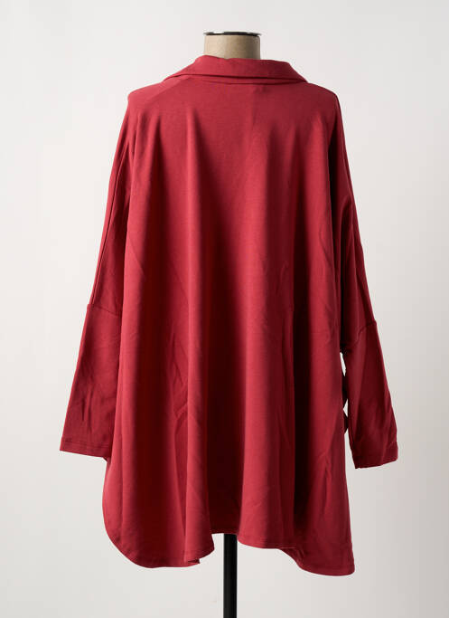 Tunică mâneci lungi roșu MES SOEURS ET MOI femeie