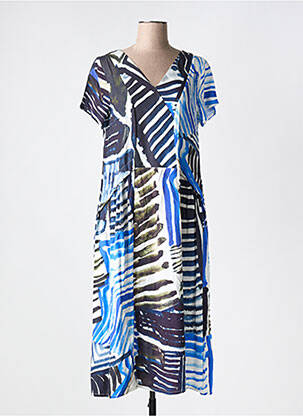 Rochie midi albastru KOKOMARINA femeie