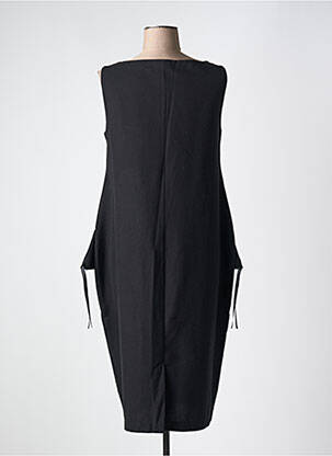 Rochie midi fără mâneci fără mâneci negru KOKOMARINA femeie