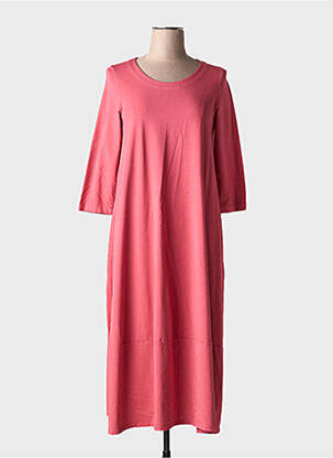 Rochie midi mâneci 3/4 mâneci 3/4 roșu MES SOEURS ET MOI femeie