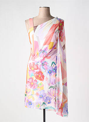 Rochie scurtă portocaliu MALOKA femeie