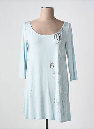 Tunică mâneci lungi albastru SARAH PACINI femeie