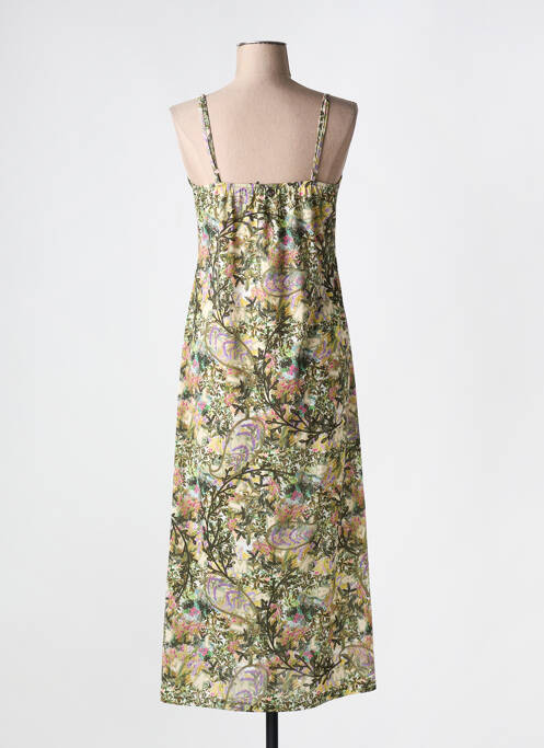 Rochie lungă verde MALOKA femeie