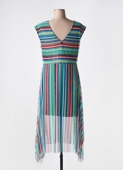 Rochie midi verde MALOKA femeie