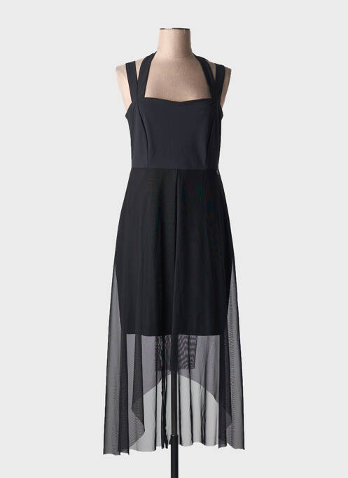 Rochie lungă negru MALOKA femeie