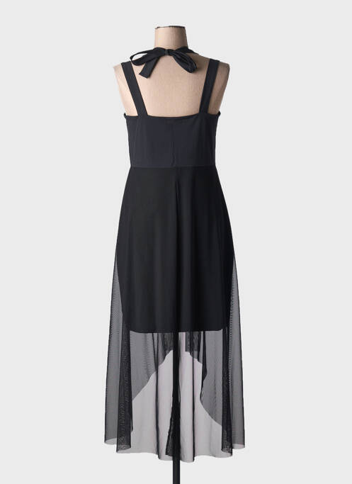 Rochie lungă negru MALOKA femeie