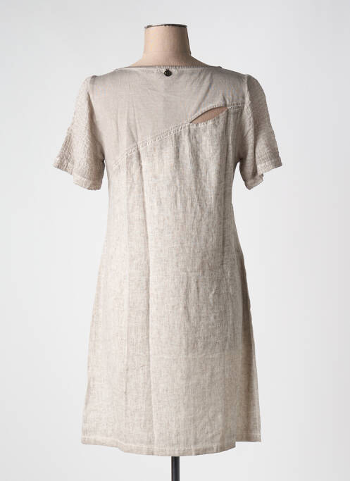 Rochie scurtă gri MALOKA femeie