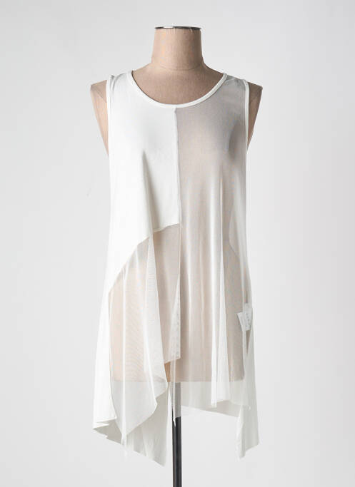 Tunică fără mâneci bej LUUKAA femeie