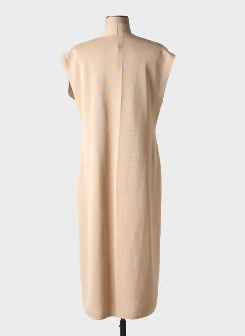 Vestă fără mâneci bej SARAH PACINI femeie