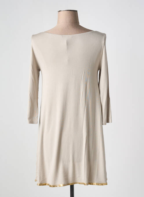 Tunică mâneci lungi bej SARAH PACINI femeie