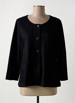Jachete casual guler rotund negru G!OZE femeie