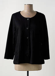 Jachete casual guler rotund negru G!OZE femme