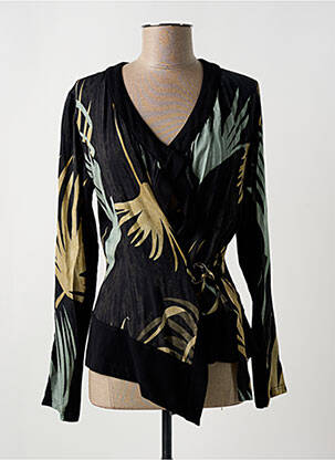 Cardigan petrecut negru NÖR femeie