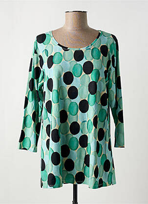 Tunică mâneci lungi verde MASAI femeie