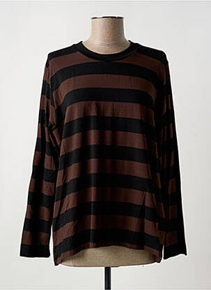 Tricou mâneci lungi mâneci lungi maro MASAI femeie