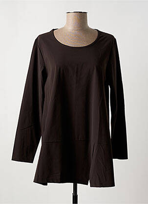 Tunică mâneci lungi maro G!OZE femeie