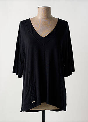 Tunică mâneci lungi negru MALOKA femeie