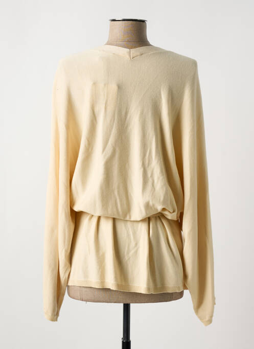 Vestă cu mâneci lungi bej SURKANA femeie