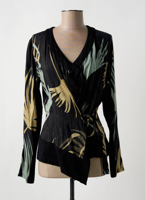 Cardigan petrecut negru NÖR femeie