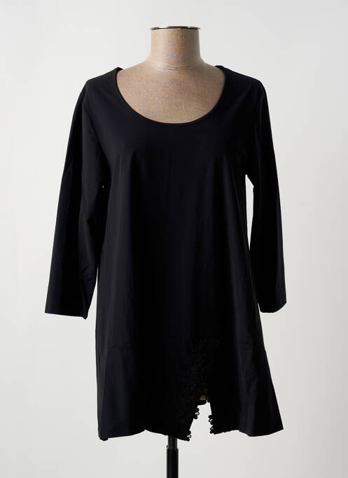 Tunică mâneci lungi negru G!OZE femeie