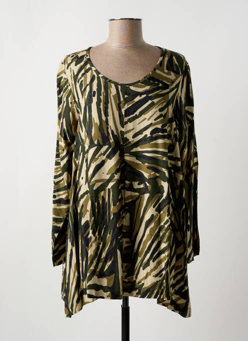 Tunică mâneci lungi verde G!OZE femeie