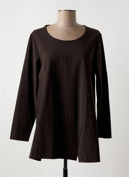 Tunică mâneci lungi maro G!OZE femeie