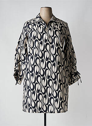 Rochie scurtă mâneci 3/4 mâneci 3/4 negru TUZZI femeie